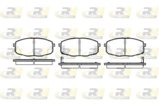 Brake Pad Set, disc brake Kia CARENS II esim. 02-