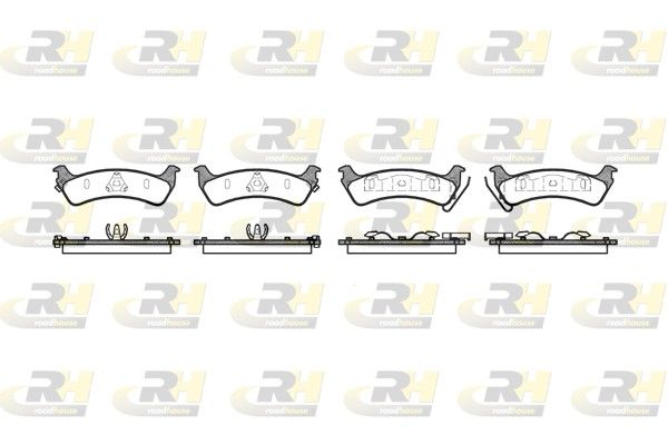 Brake Pad Set, disc brake JEEP CHEROKEE 95-99 tagum.