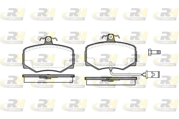 Brake Pad Set, disc brake Jaguar XJS 86-87 esim.
