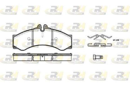 Brake Pad Set, disc brake MERCEDES-BENZ - 901 421 01 10