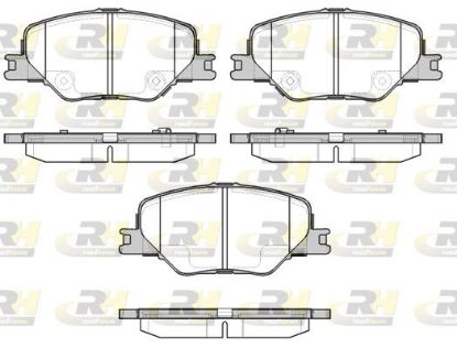 Brake Pad Set, disc brake GENERAL MOTORS - 84124408