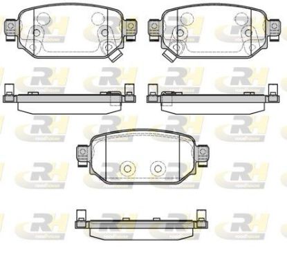 Brake Pad Set, disc brake MAZDA - BAY0-26-43ZA
