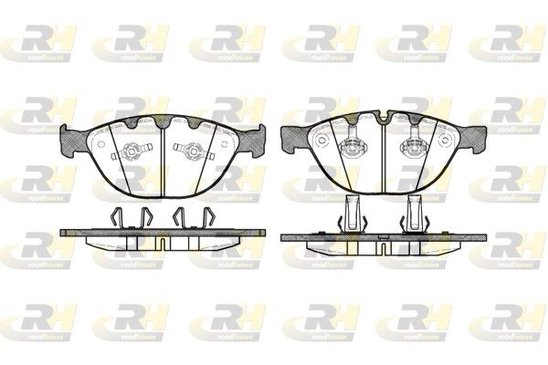 Brake Pad Set, disc brake BMW - 34 11 6 763 652