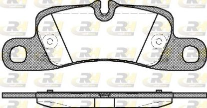 Brake Pad Set, disc brake Porsche Cayanne 07- tagum.