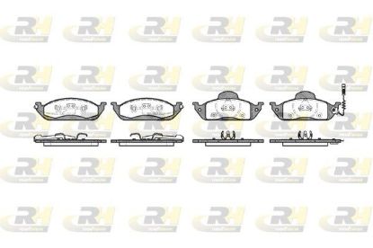 Brake Pad Set, disc brake MERCEDES-BENZ - 163 420 03 20