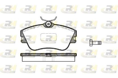 Brake Pad Set, disc brake VAG - 701 698 151J