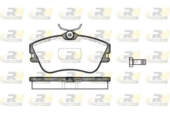 Brake Pad Set, disc brake VAG - 701 698 151J