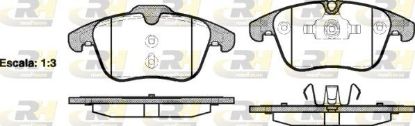 Brake Pad Set, disc brake VOLVO - 30793107