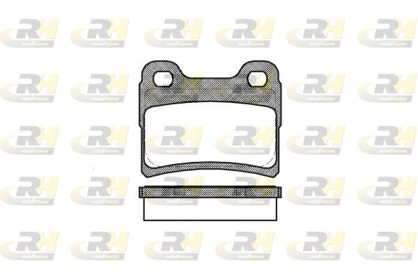 Brake Pad Set, disc brake ESCORT RS 2000 95-96 tagum.