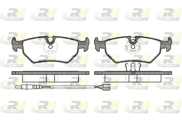 Brake Pad Set, disc brake Citroen EVASION 99-02 tagum.