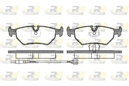 Brake Pad Set, disc brake Citroen EVASION 99-02 tagum.