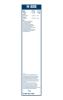 Wiper Blade H408 tagumine 400mm