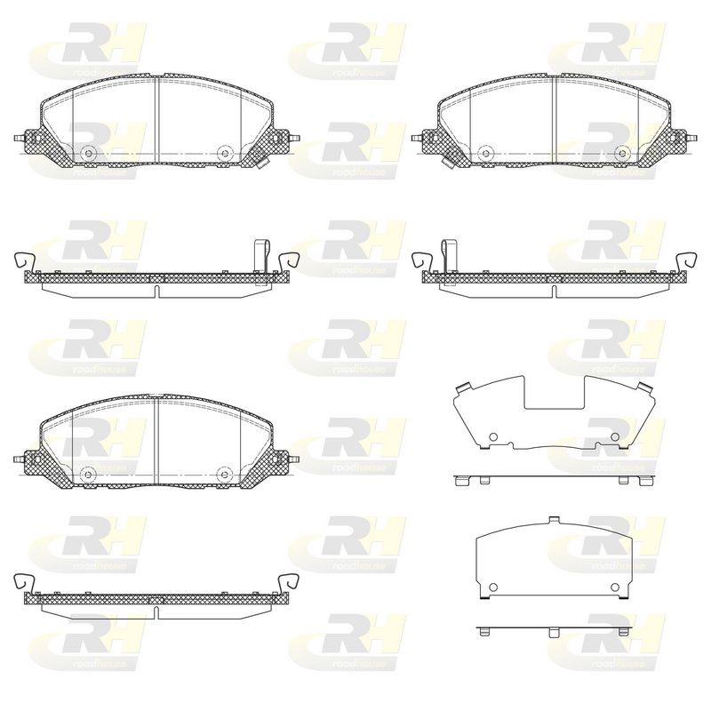 Brake Pad Set, disc brake Ford EXPLORER (01/20-)