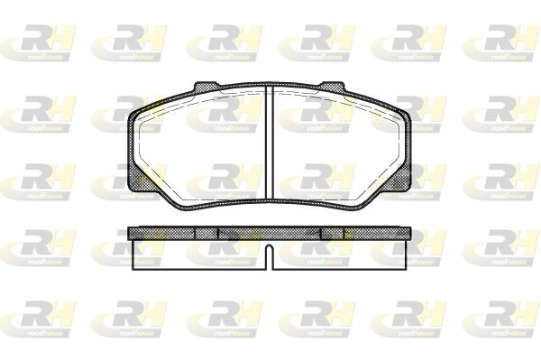 Brake Pad Set, disc brake Volvo 2177828