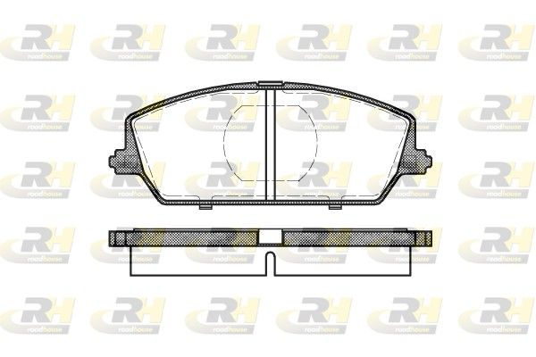 Brake Pad Set, disc brake Suzuki Swift 89-98 esim.