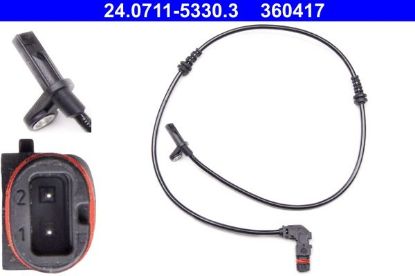 Sensor, wheel speed Mercedes-Benz - 204 905 80 00