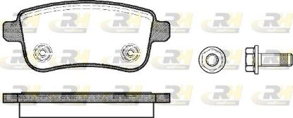 Brake Pad Set, disc brake MEGANE (BZ0_) tagum. 08a.-
