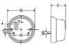 Position Light 78mm. roh