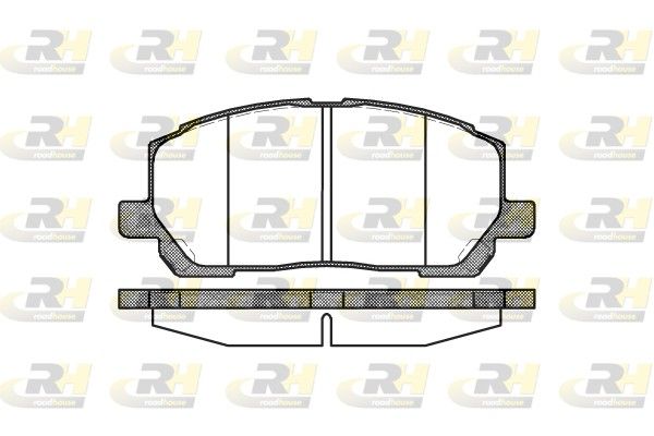 Brake Pad Set, disc brake Lexus RX 00-01 esim.