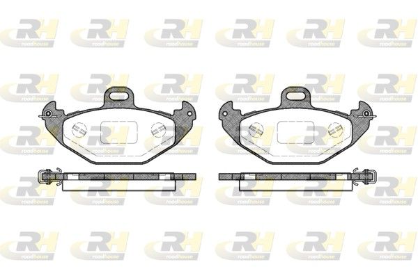 Brake Pad Set, disc brake Renault LAGUNA 98-01 tagum.