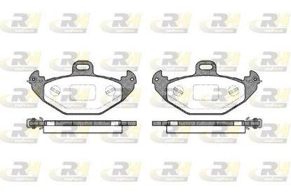 Brake Pad Set, disc brake Renault LAGUNA 98-01 tagum.