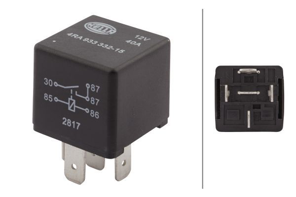 Relay, main current -