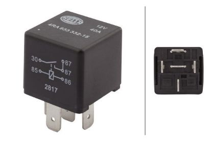 Relay, main current -