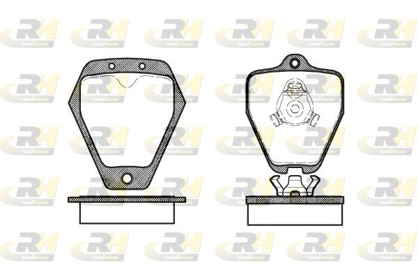 Brake Pad Set, disc brake Audi A4 S4 bi turbo 97-98 esi