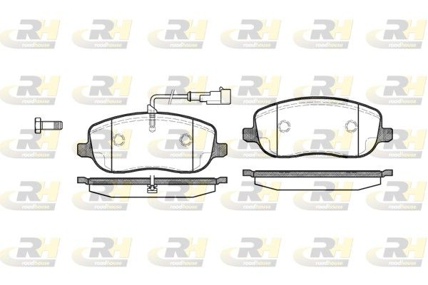 Brake Pad Set, disc brake Fiat CROMA MULTIJET 05- esim.