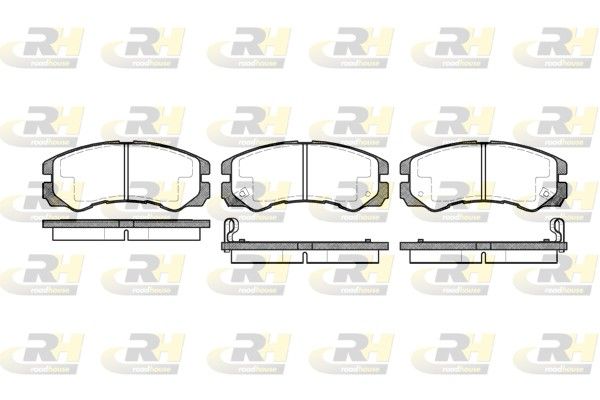 Brake Pad Set, disc brake ISUZU TROOPER,OPEL FRONTERA B