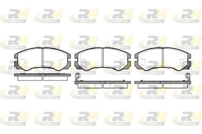 Brake Pad Set, disc brake ISUZU TROOPER,OPEL FRONTERA B