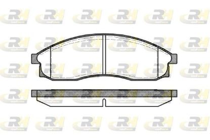Brake Pad Set, disc brake Maxima 3.0 V6 91-94 esim.