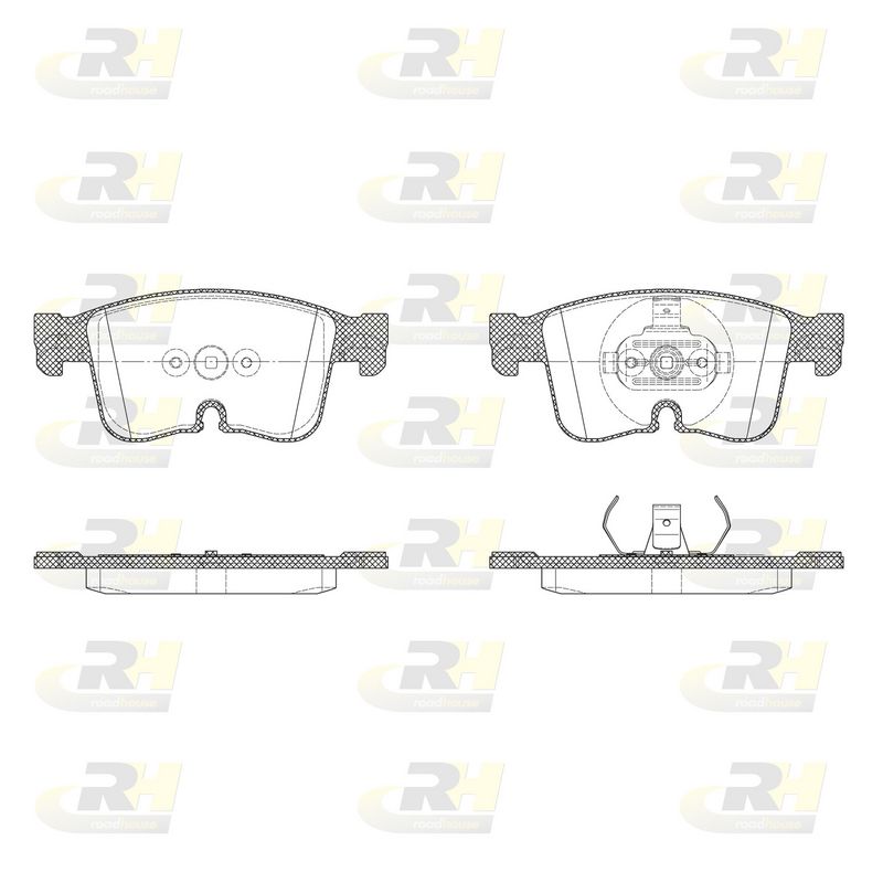 Brake Pad Set, disc brake VW Caddy V (SBB, SBJ) (09/20-)5WA698151N