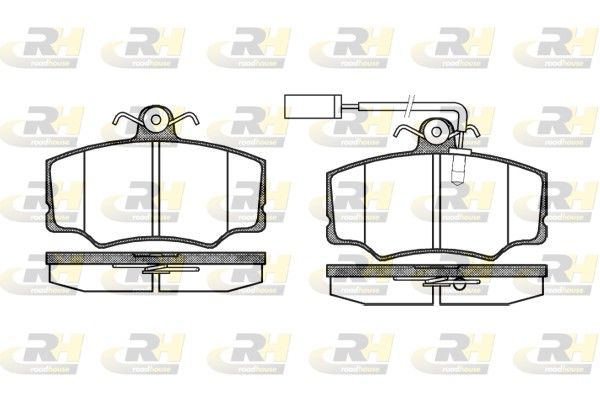 Brake Pad Set, disc brake ALFA 33 83-94 esim.