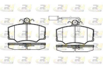 Brake Pad Set, disc brake ALFA 33 83-94 esim.