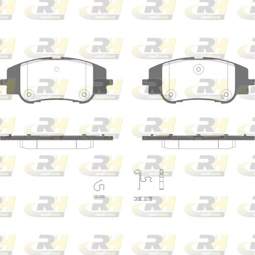 Brake Pad Set, disc brake C4 III (BA_, BB_, BC_)