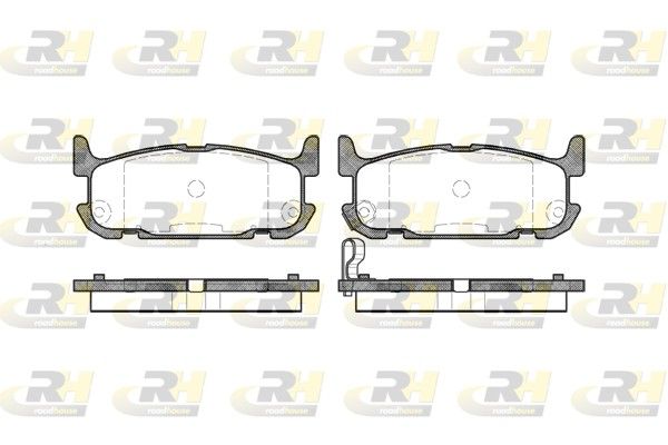 Brake Pad Set, disc brake Mazda MX 5 00- tagum.