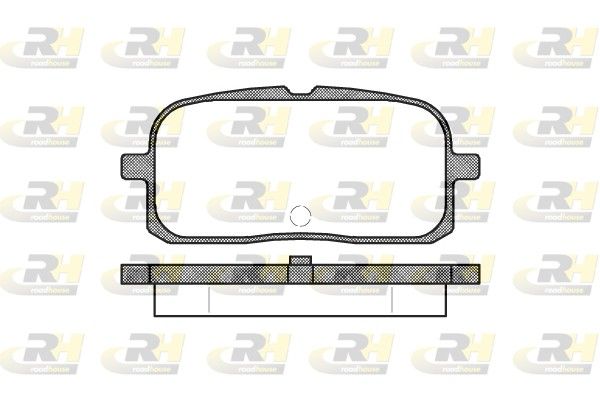 Brake Pad Set, disc brake Toyota PASEO 95-99 tagum.