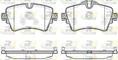 Brake Pad Set, disc brake BMW - 34 10 6 874 034