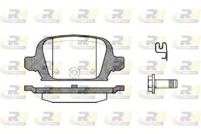 Brake Pad Set, disc brake CORSA C (F08, F68)