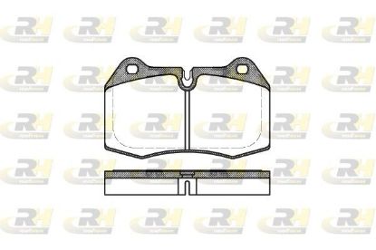 Brake Pad Set, disc brake BMW - 34 11 1 163 921