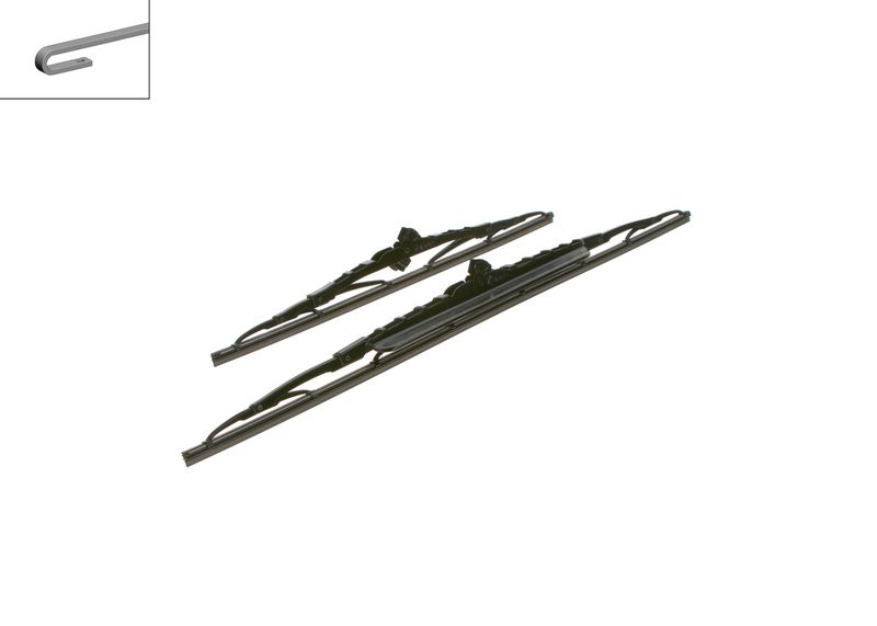 Wiper Blade TWIN 601S SET spoiler 600/400mm