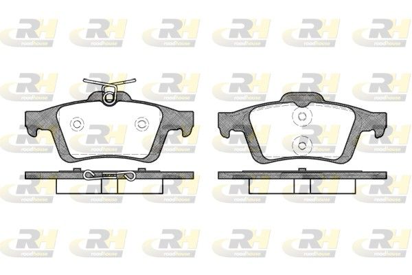 Brake Pad Set, disc brake FORD - 1 233 679