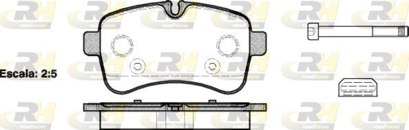 Brake Pad Set, disc brake IVECO - 42555917