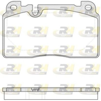 Brake Pad Set, disc brake VAG - 8R0 698 151C