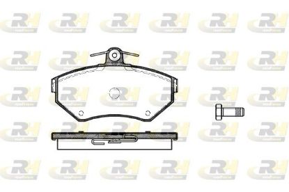 Brake Pad Set, disc brake VAG - 357 698 151E