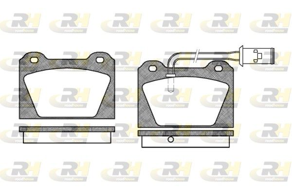 Brake Pad Set, disc brake METRO 81-90 esim.