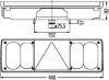 Tail Light Assembly E1 1072 - C5W, P21W, R5W par.