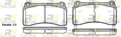 Brake Pad Set, disc brake Nissan GT-R 09- tagum.
