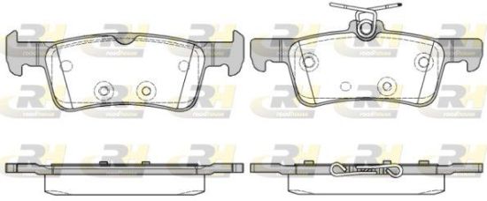Brake Pad Set, disc brake PSA - 16 113 314 80